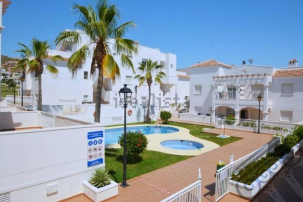 Apartamento-Solarium Playa Marina De La Torre Mojácar Dış mekan fotoğraf